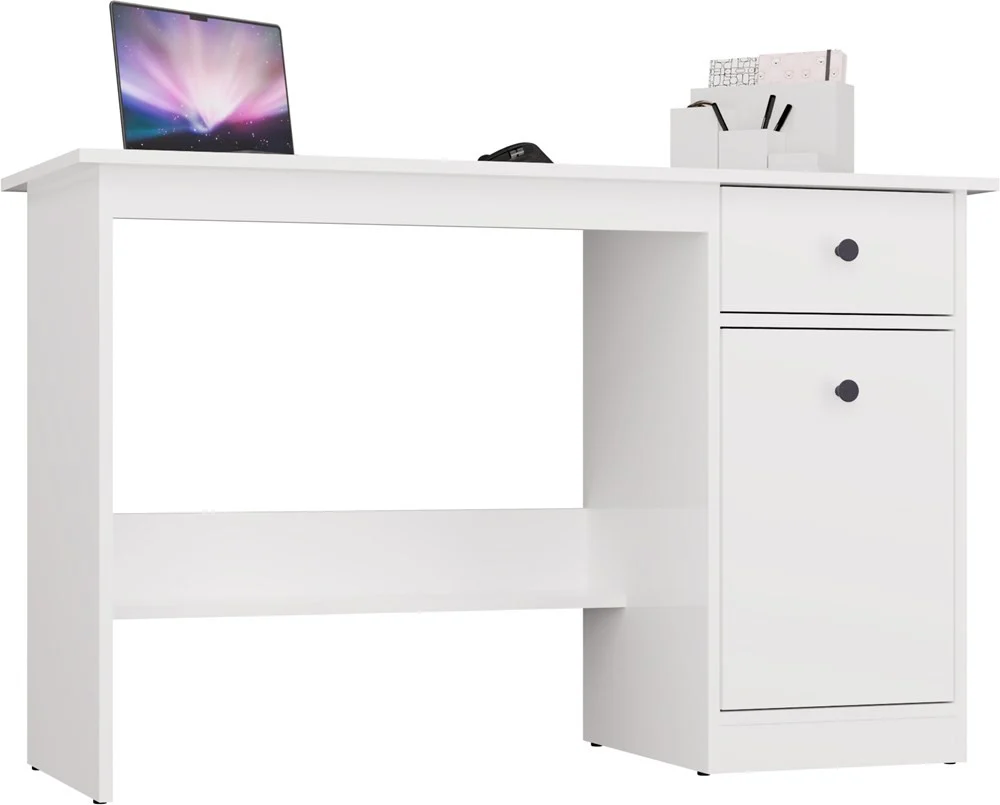 Biurko Topeshop Chester 120 Biały