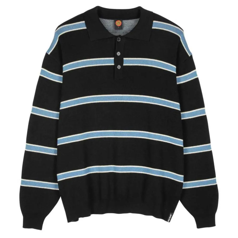 Santa Cruz Knit crew donnie long sleeve polo