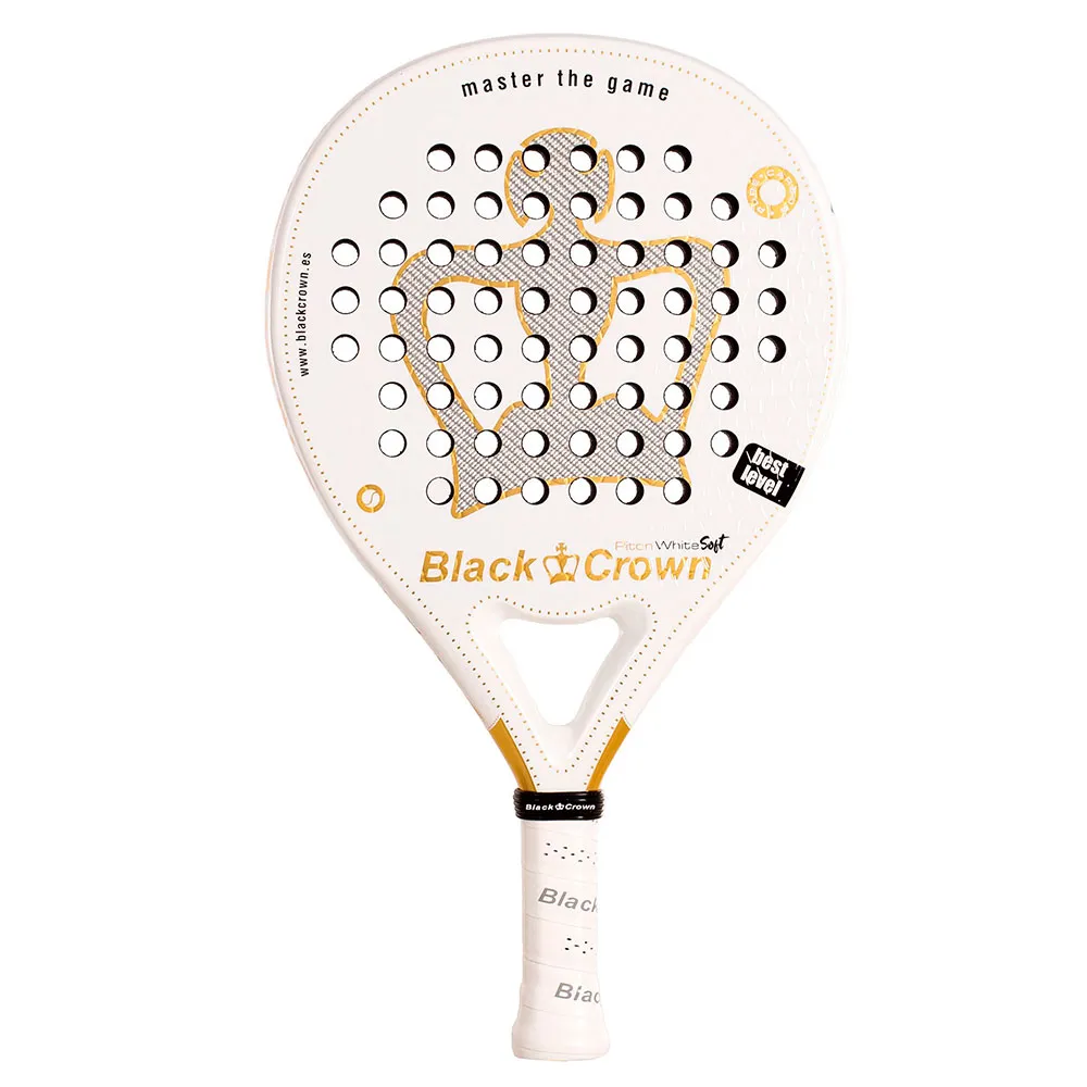 Black Crown Piton White Soft padel racket