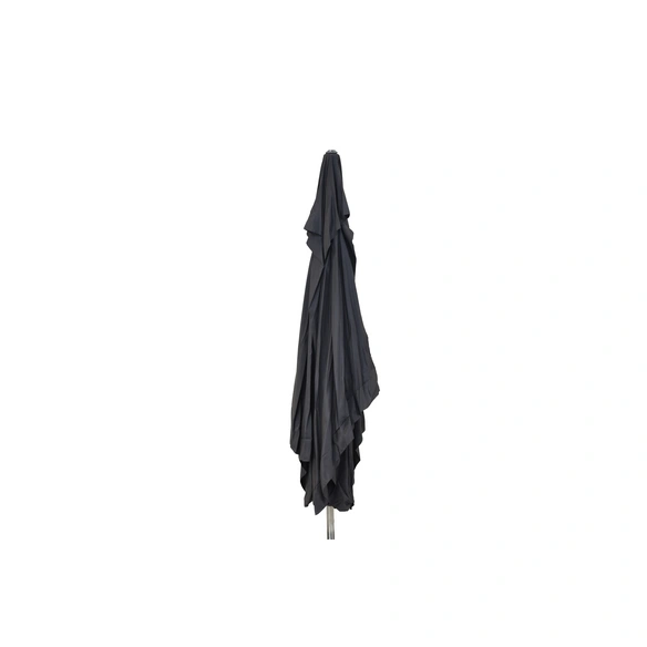 Sonnenschirm, BxHxT: 300 x 285 x 400 cm, Polyester/Aluminium, grau