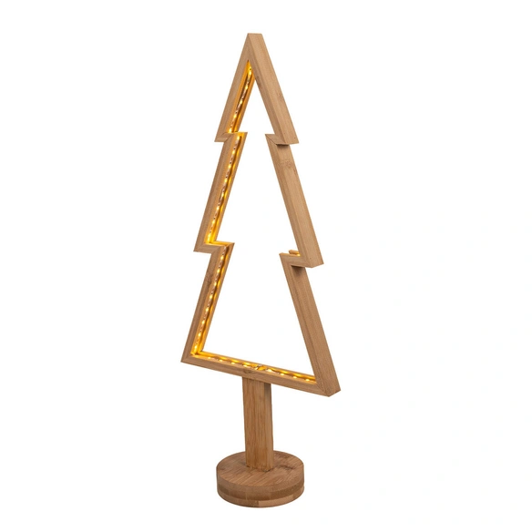 Deko-Weihnachtsbaum, ca. 50 cm hoch, Bambus