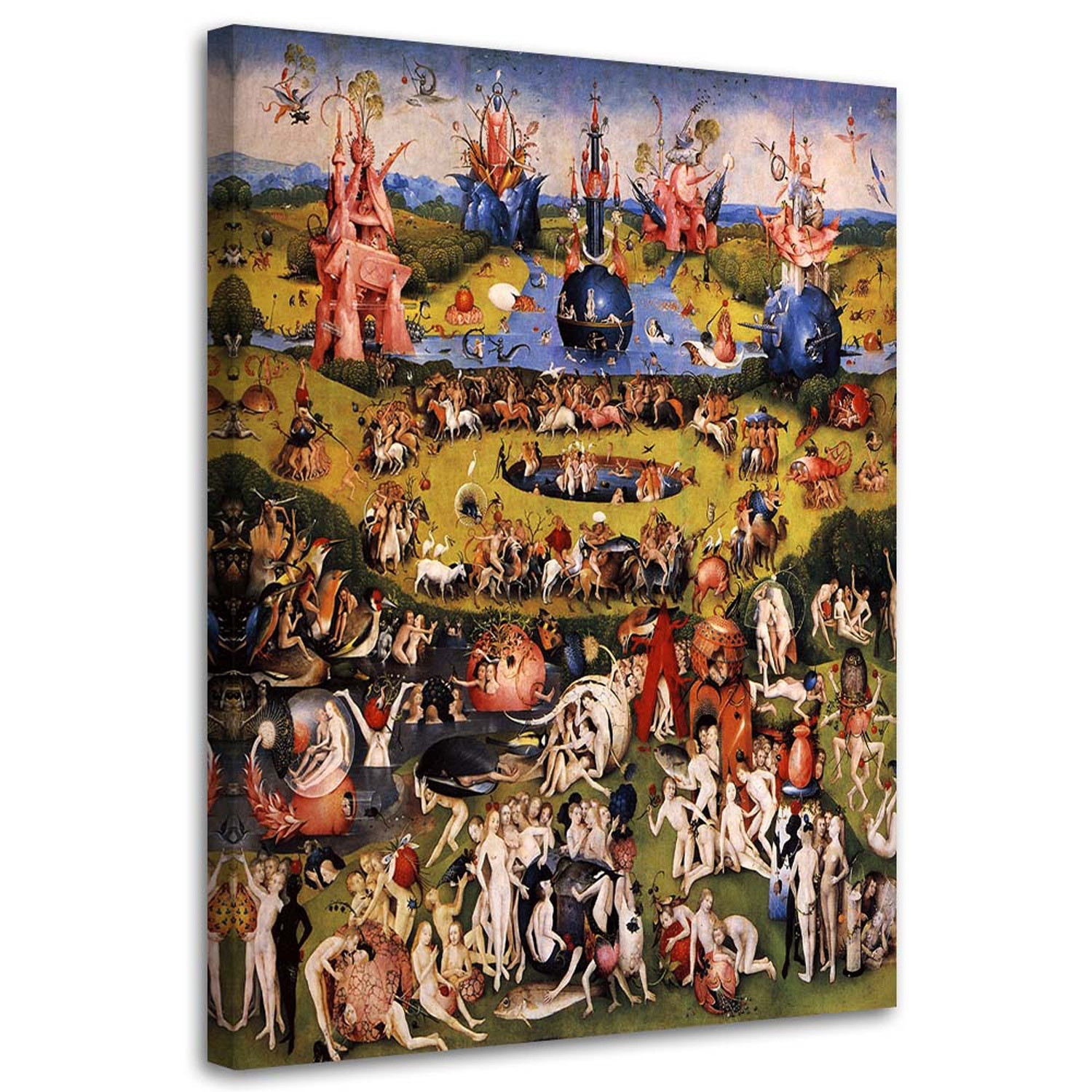 Feeby Obraz na płótnie Rajski Ogród H. Bosch 40x60