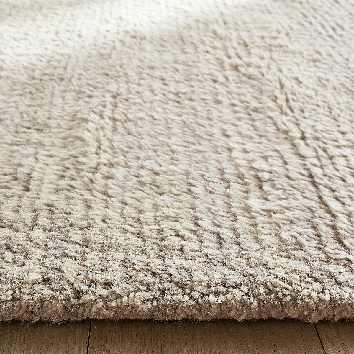 Tapis de couloir 100% laine, noué main, Neroli