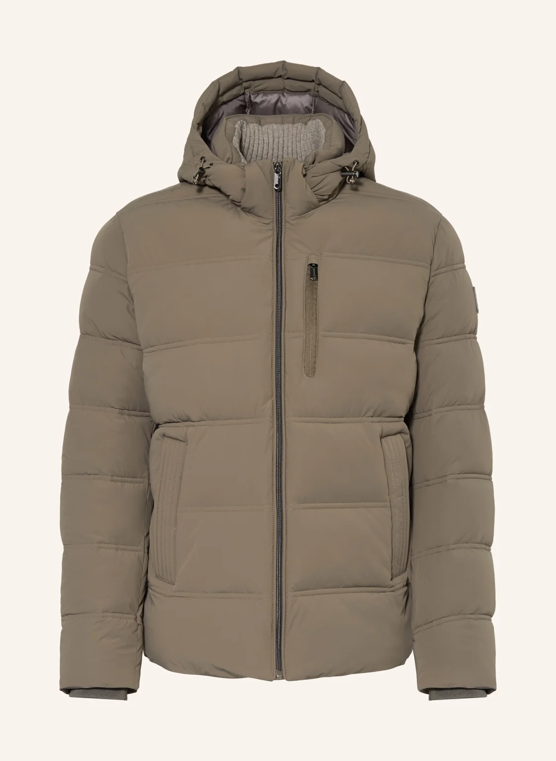 MILESTONE Steppjacke MSSILENO mit abnehmbarer Kapuze
