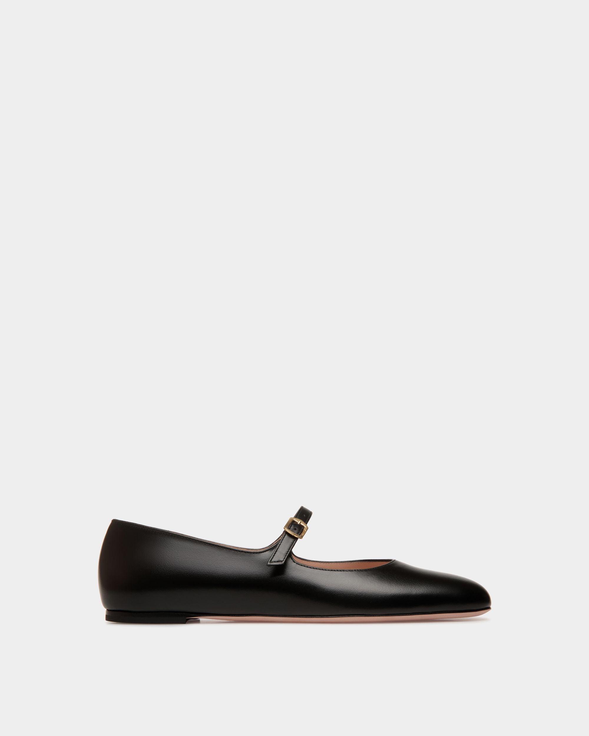 Ballyrina Ballerina Aus Schwarzem Leder