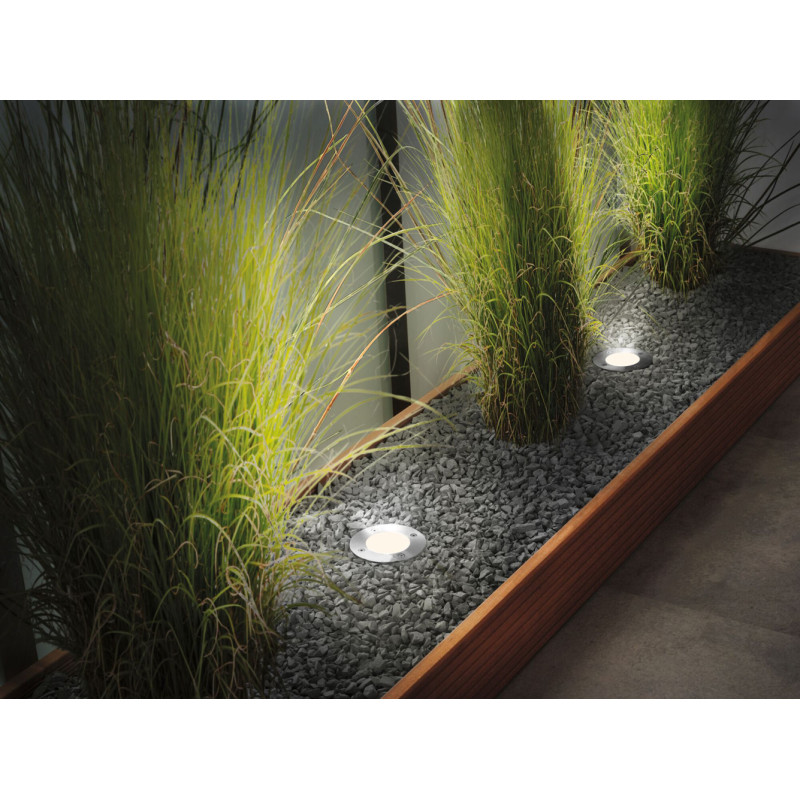 Spot extérieur à encastrer LED Plug & Shine blanc chaud 3,8 W PAULMANN