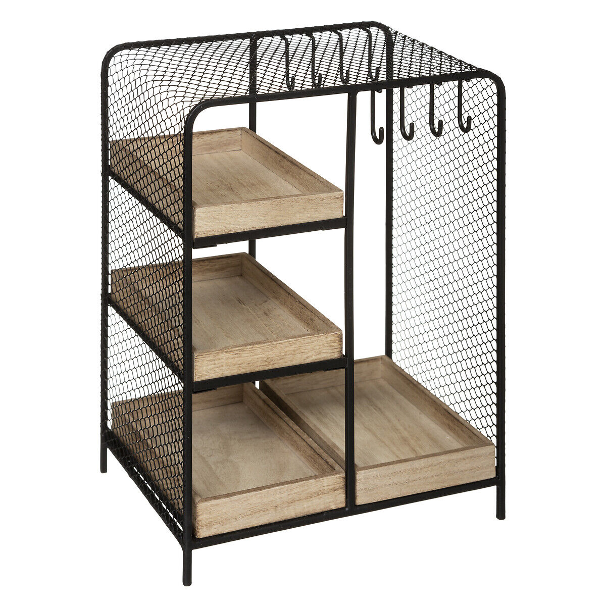 Porta bijuteria em metal preto ARTY