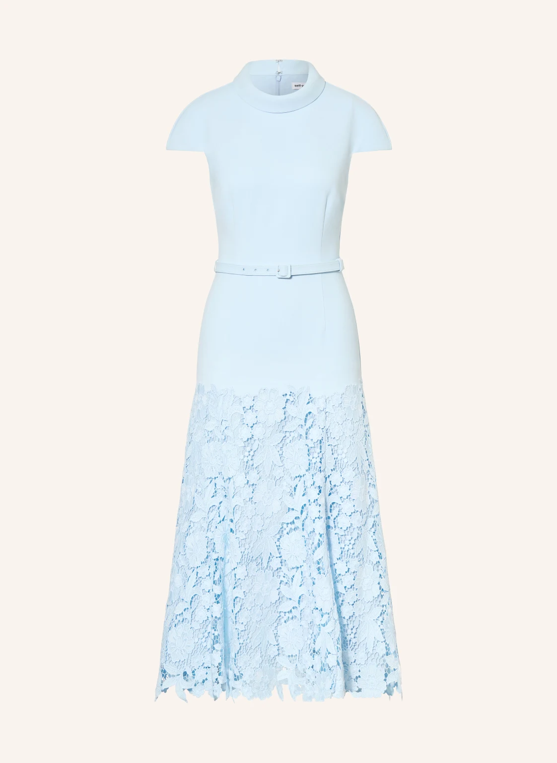 self-portrait Kleid mit Spitze