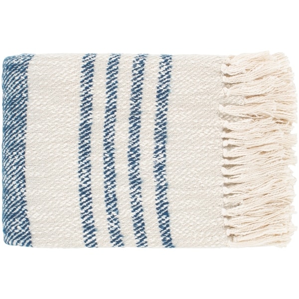 Artistic Weavers Giselle Cottage Hand Woven 50" x 60" Cotton-Blend Throw