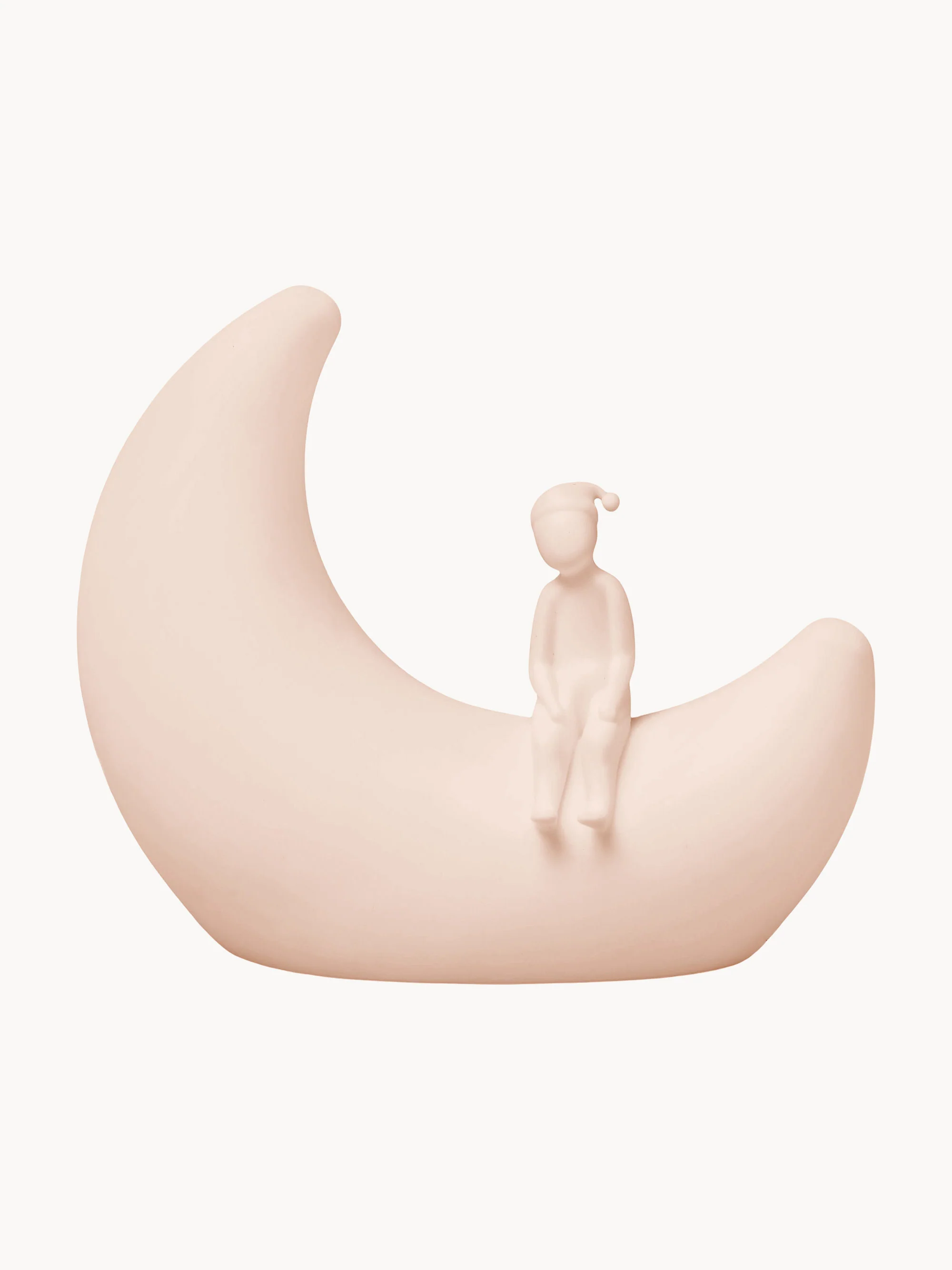 Kleine Mobile LED-Leuchte Moon mit Farbwechsel