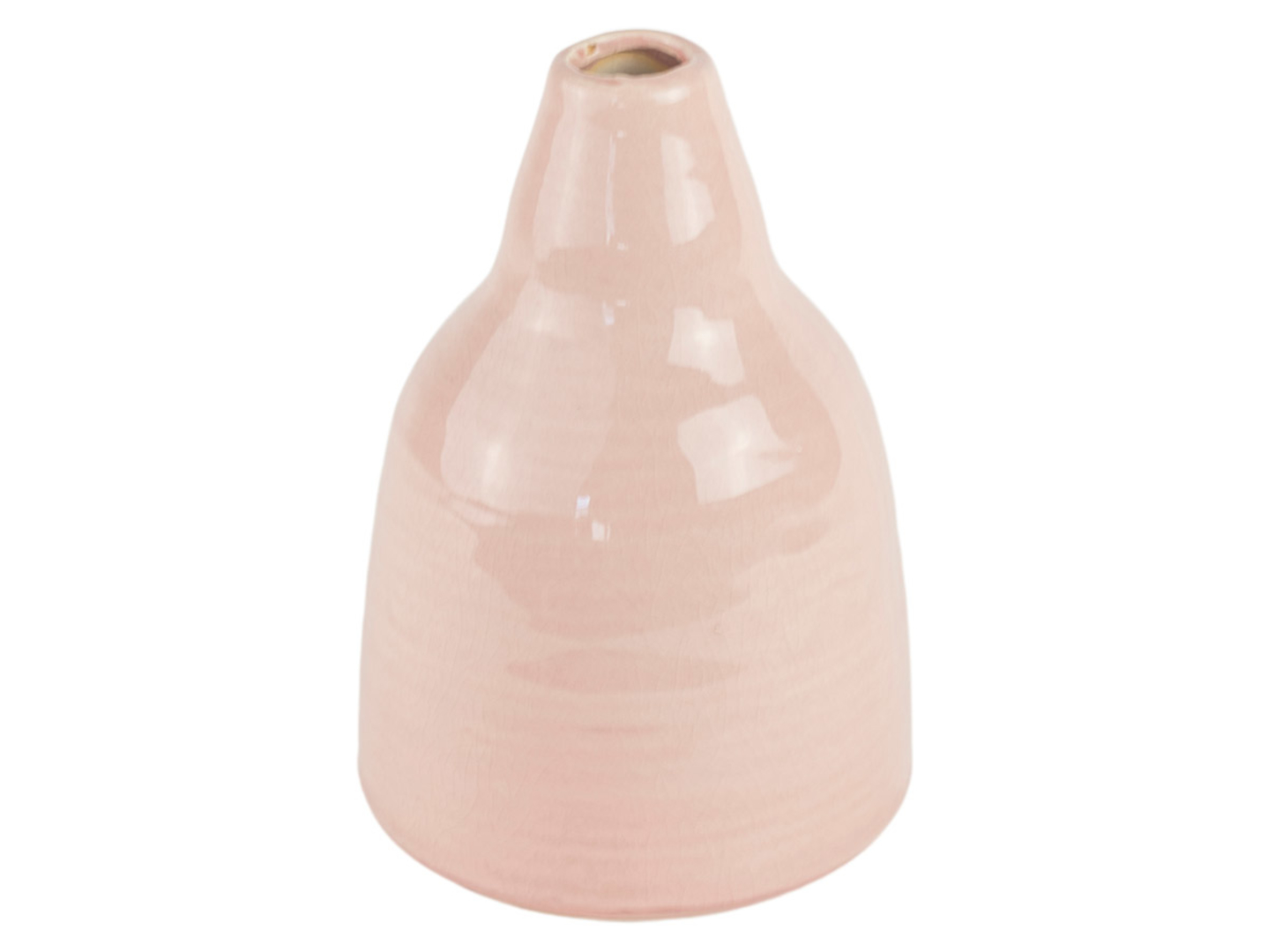 Wazon ceramiczny 16 cm różowy