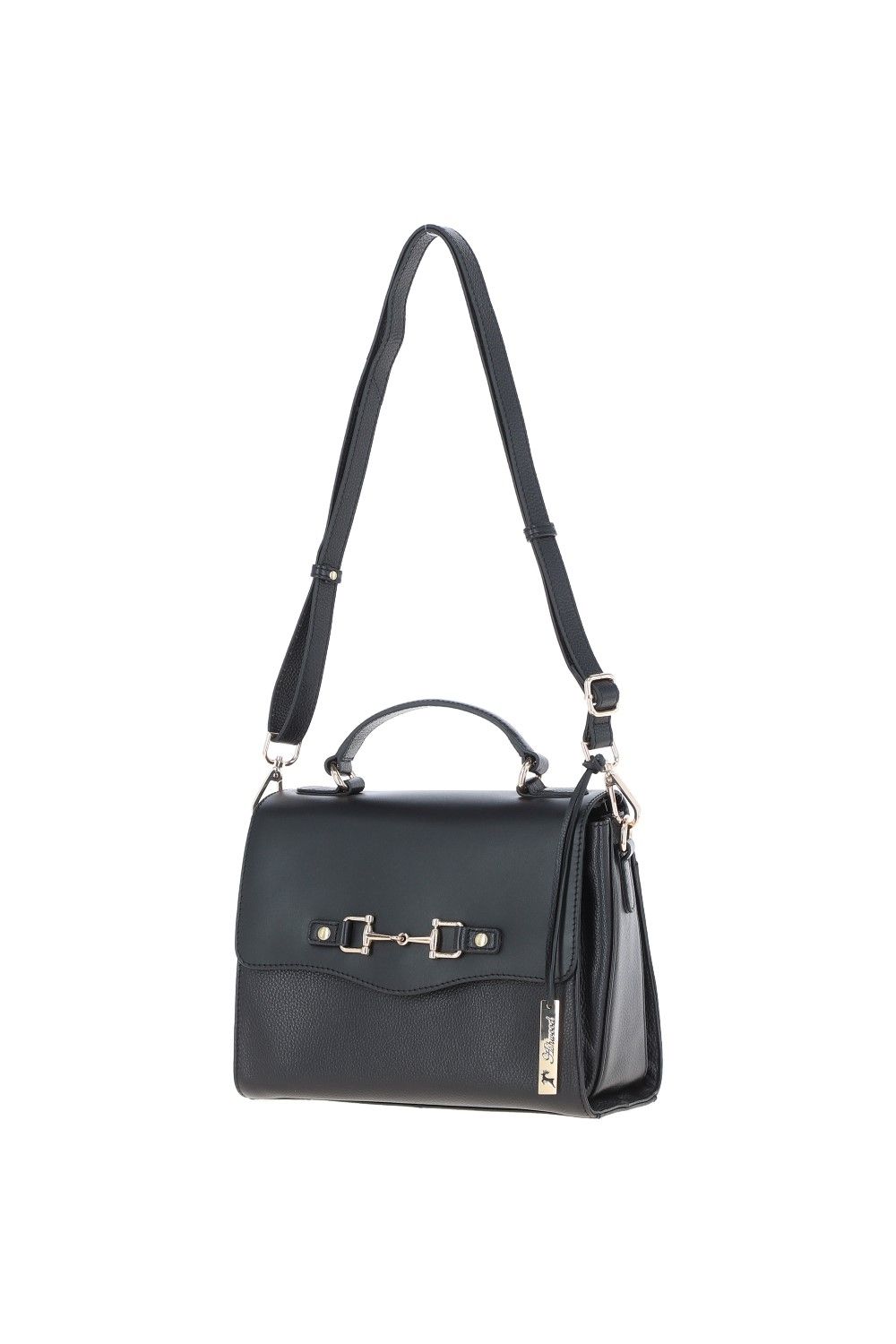 Ashwood Leather Real Leather Flap Over Handbag