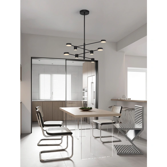 Pendelleuchte »Nordik «, LED, 40 W, Höhe: 100 cm, schwarz