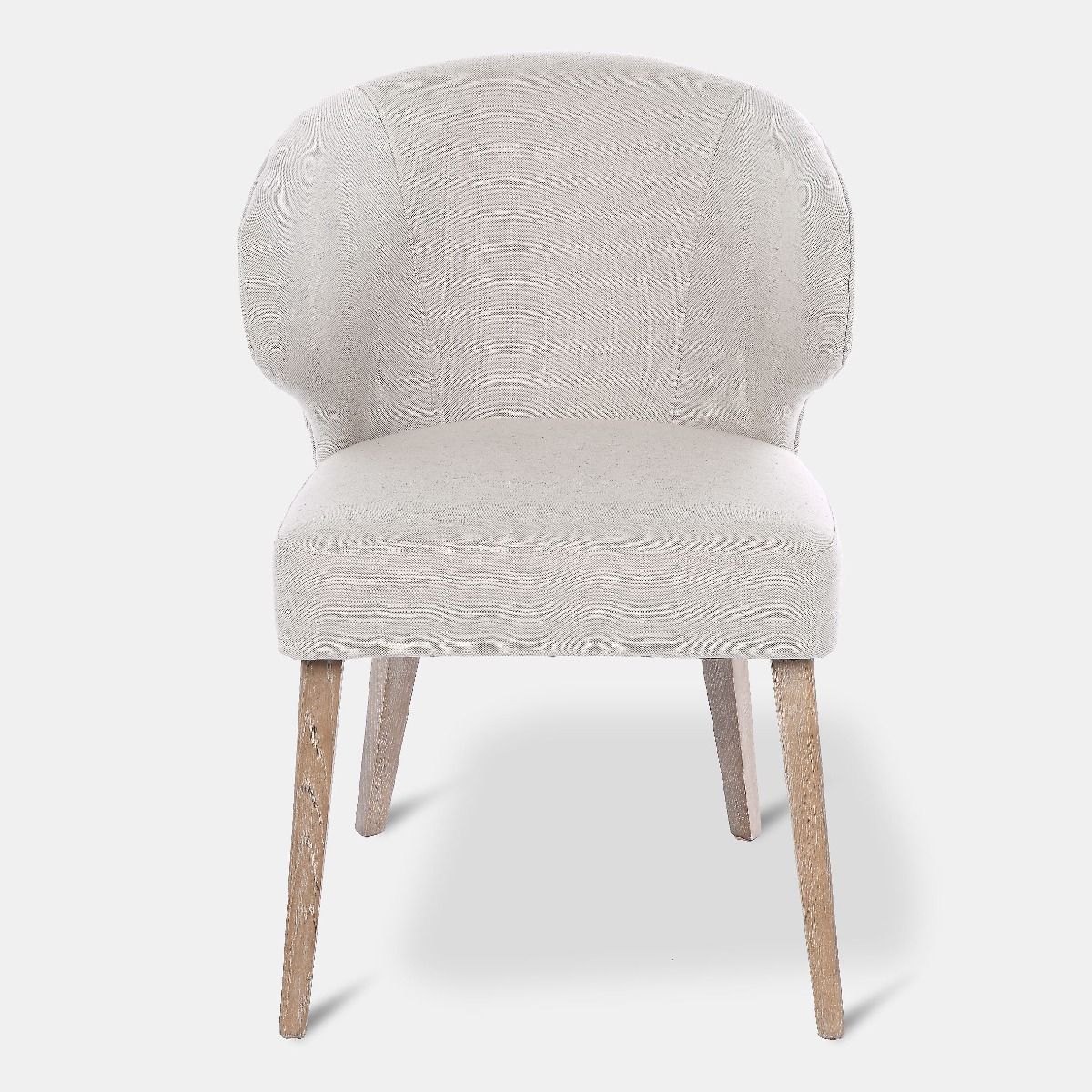 Krzesło do jadalni Vermont białe 55x63x81 cm Miloo Home
