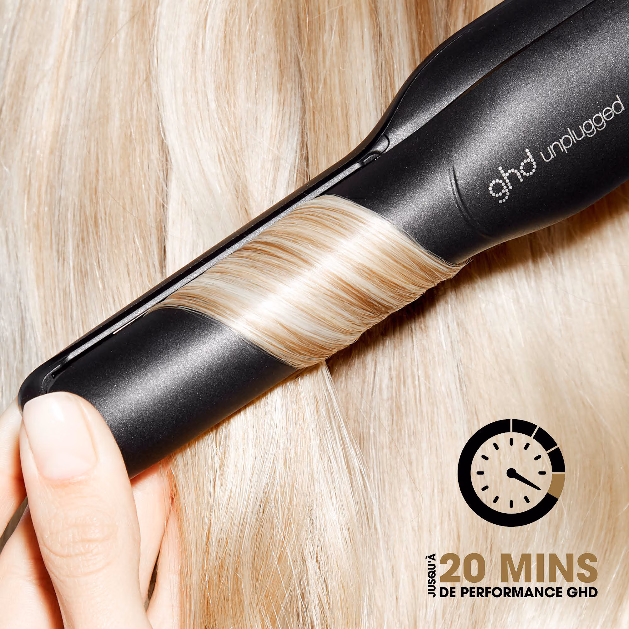 GHD UNPLUGGED™Lisseur - noir