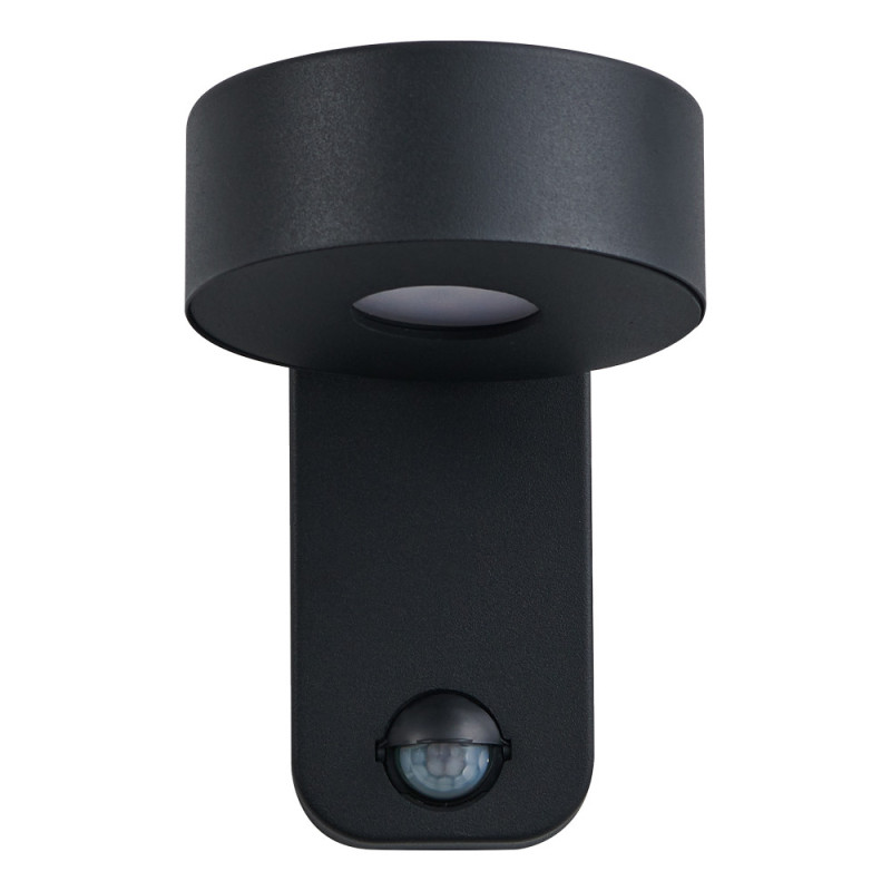 Applique extérieure LED Palosco noire avec détecteur de mouvement 4,9 W EGLO