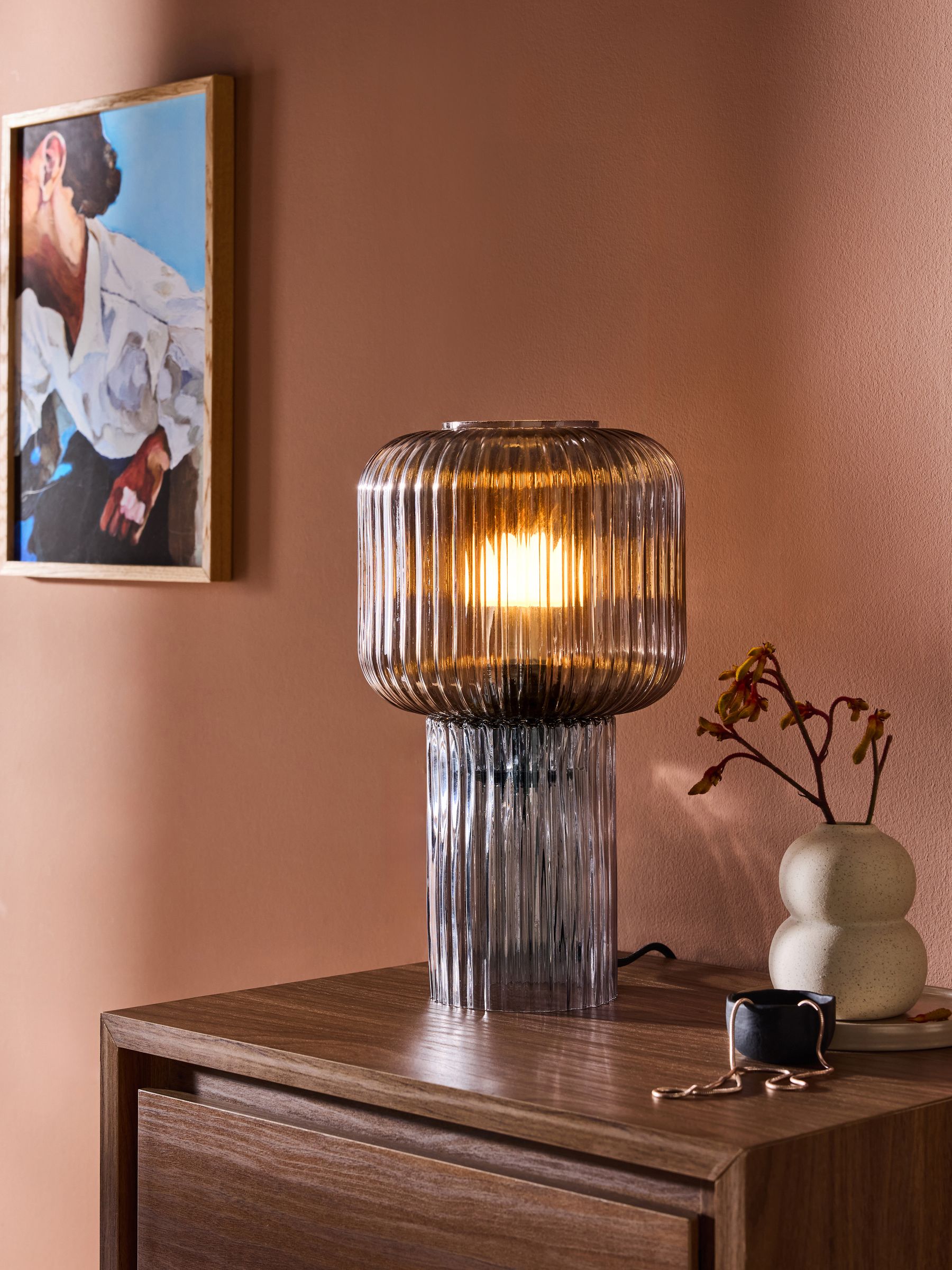 Regular Briz Table Lamp in Grey
