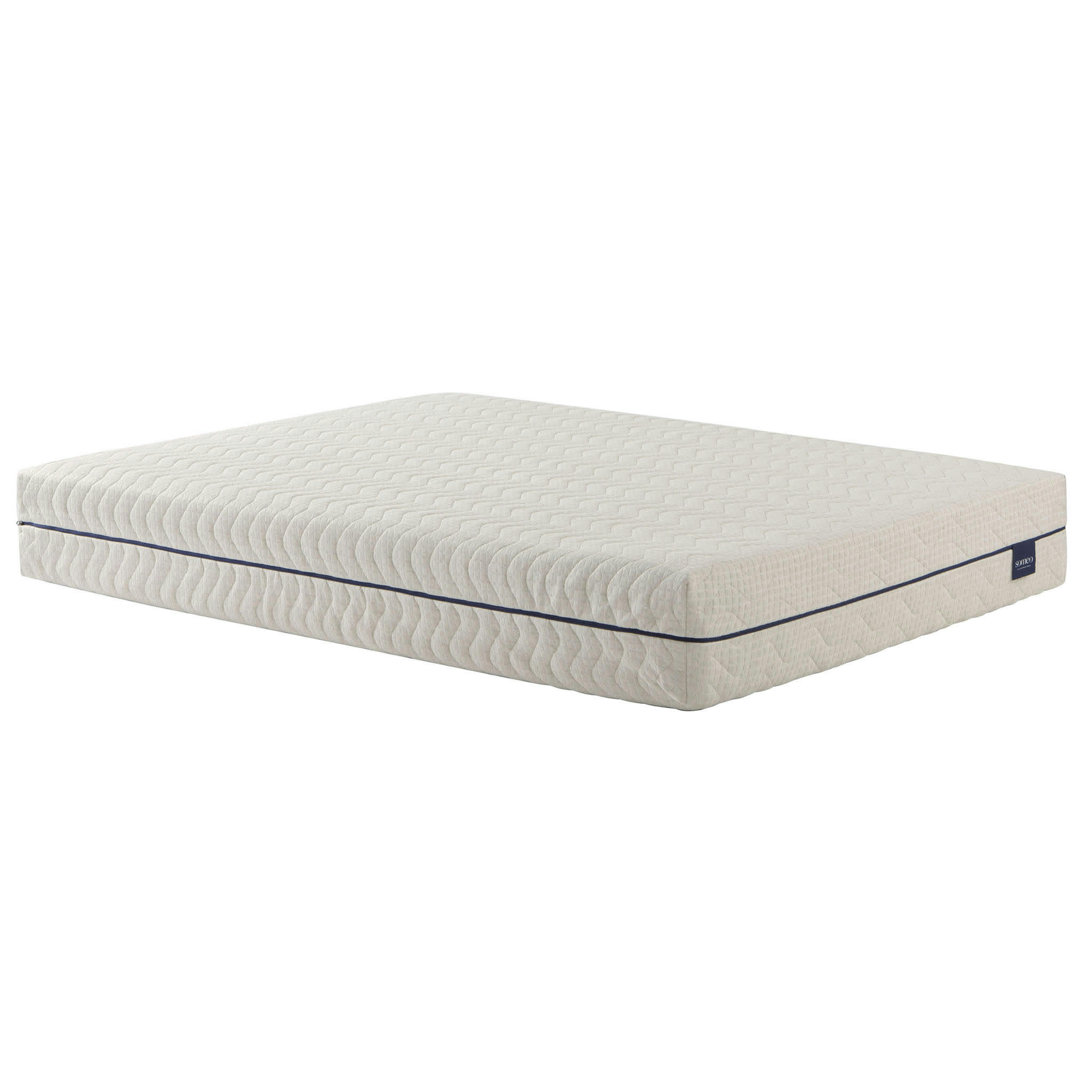 AUBE 600 - Ensemble matelas naturel ressorts et latex, sommier, pieds 140x190