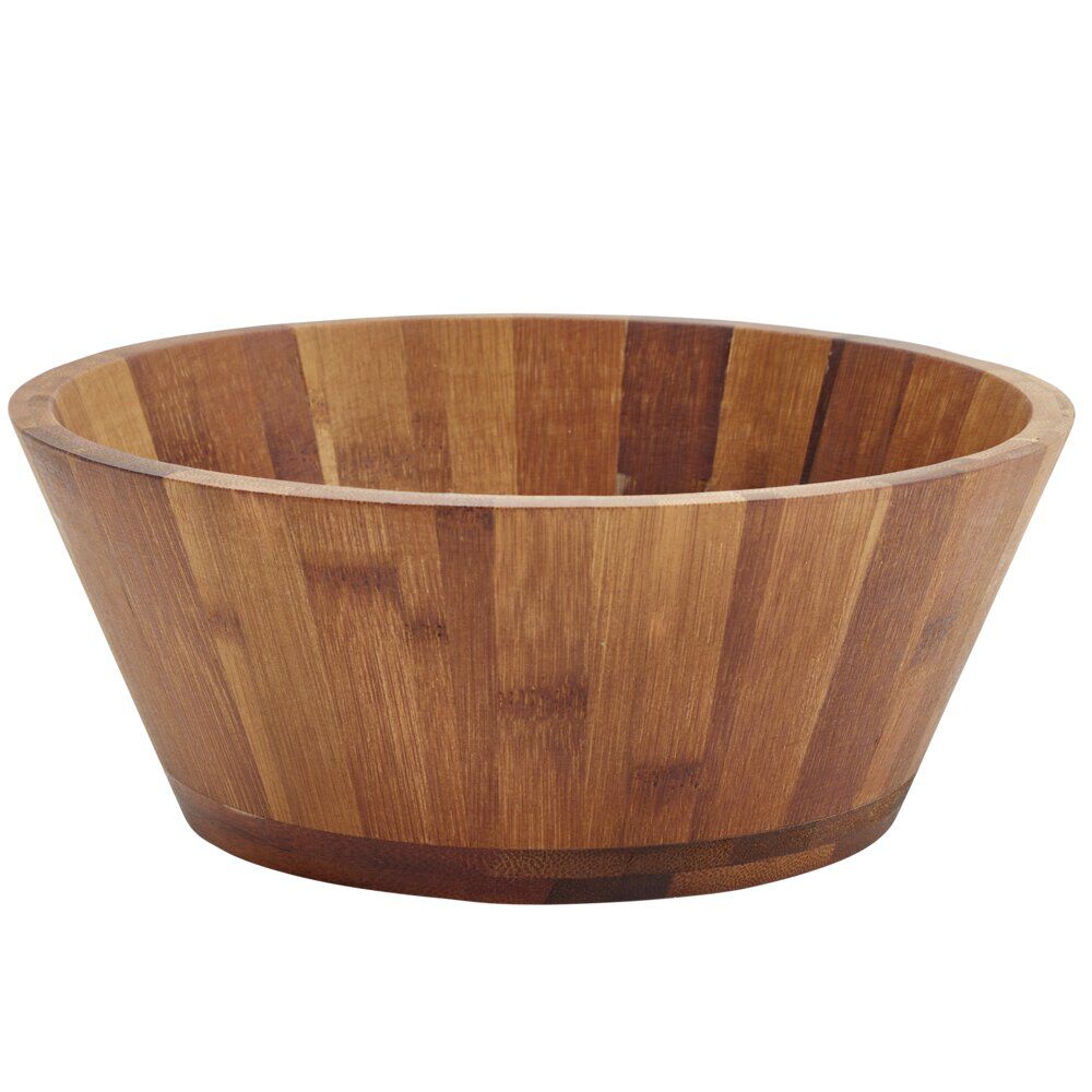 Saladier bambou Ø25xH10cm