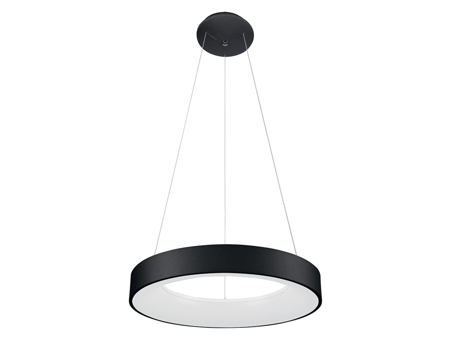 Lampa wisząca Giulia LED metalowa czarna