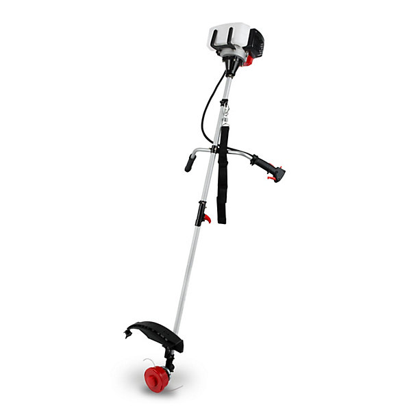 EBERTH Débroussailleuse à Essence, Multitool 2 en 1 avec Tête à Fil et Lame à Trois Dents, 52CC, 2,2kW, Moteur 3CV