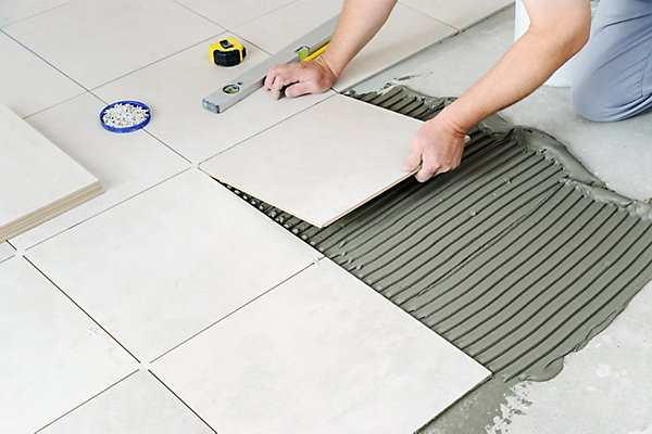 Colle carrelage sol int/ext et mur intérieur gris Volden C2 25kg
