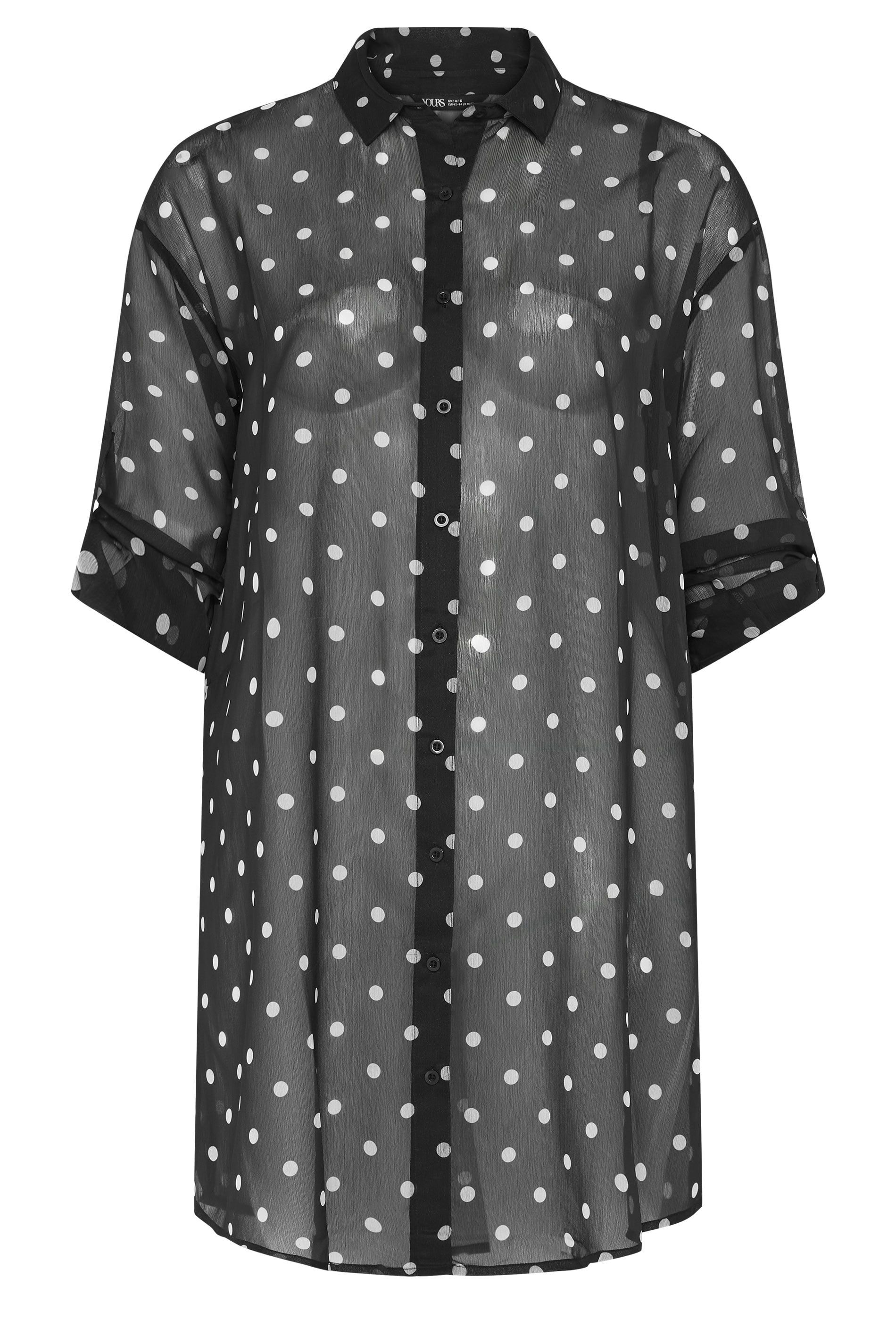 Yours Polka Dot Cover Up