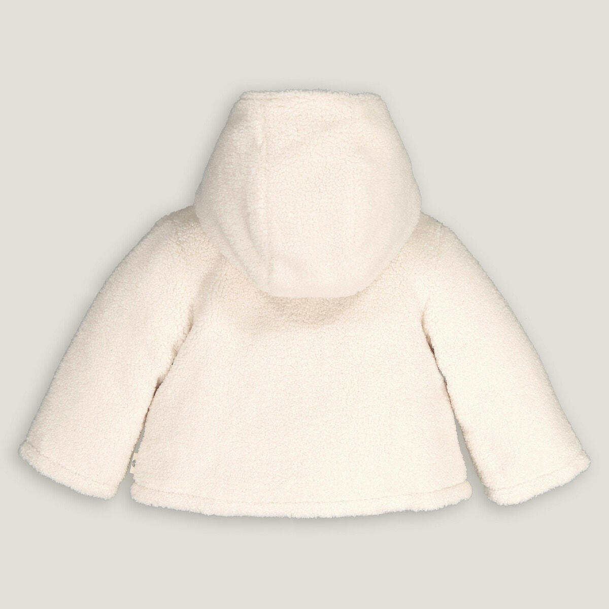 Manteau chaud à capuche en tissu duveteux