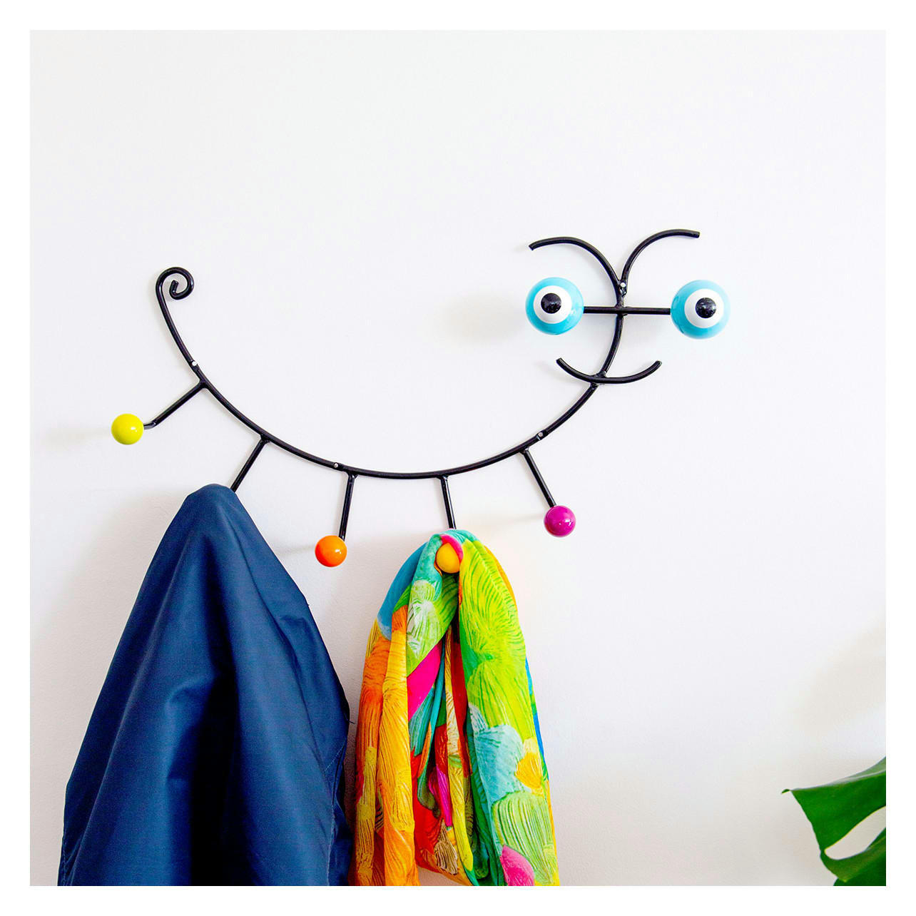 CATERPILLAR - Patère murale 60's L60cm