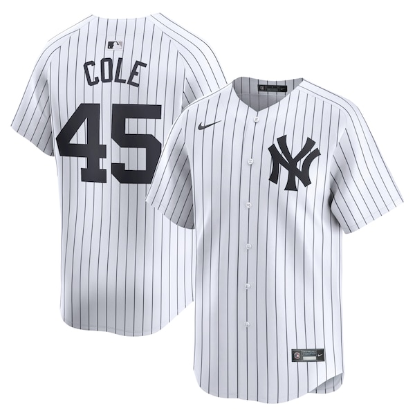Gerrit Cole New York Yankees Nike Home Limited Player Jersey - White/Gray