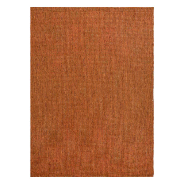 Dywan SZNURKOWY SIZAL FLAT 48663/120 terakota GŁADKI 120x170 cm