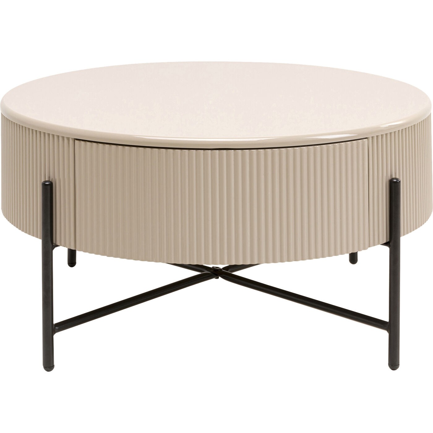 Kare Design Salontafel Riffle Ø80cm