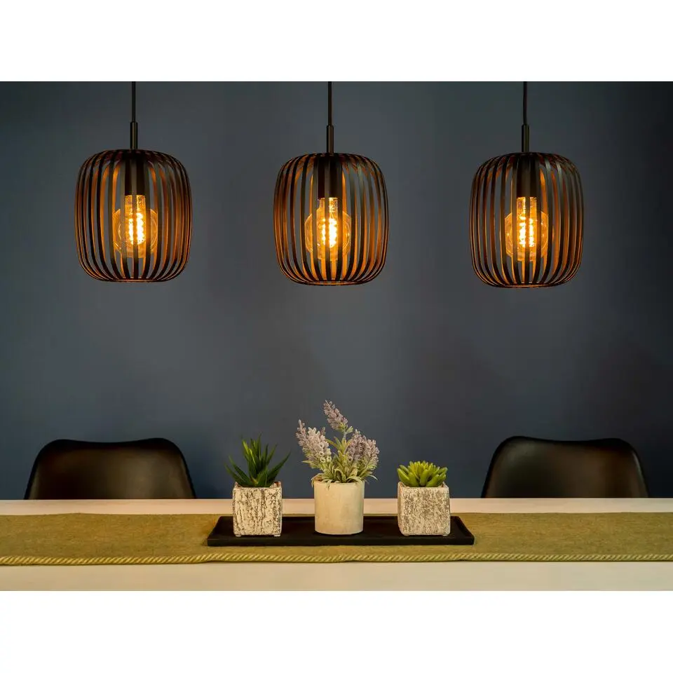 EGLORomazzinaHanglamp-E27-90cm-Zwart