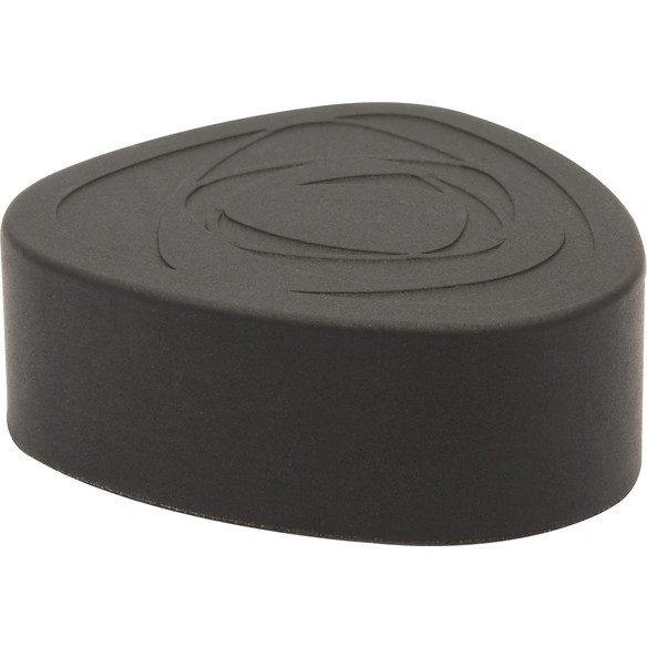Bodentürstopper, Kunststoff, BxH: 54 x 18 mm, zum Schrauben oder Kleben/ablösbar