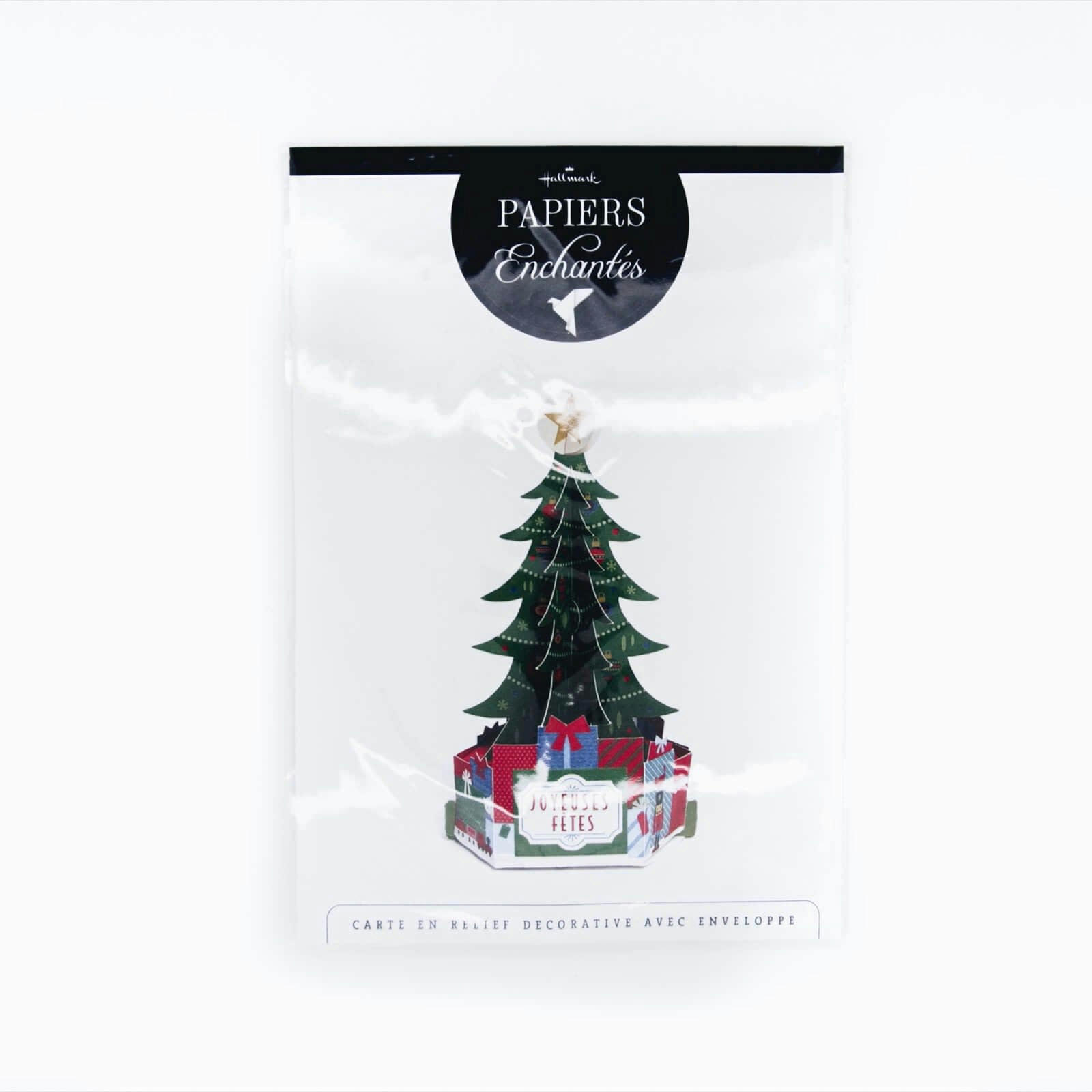 - Carte de voeux noël pop-up 3d sapin