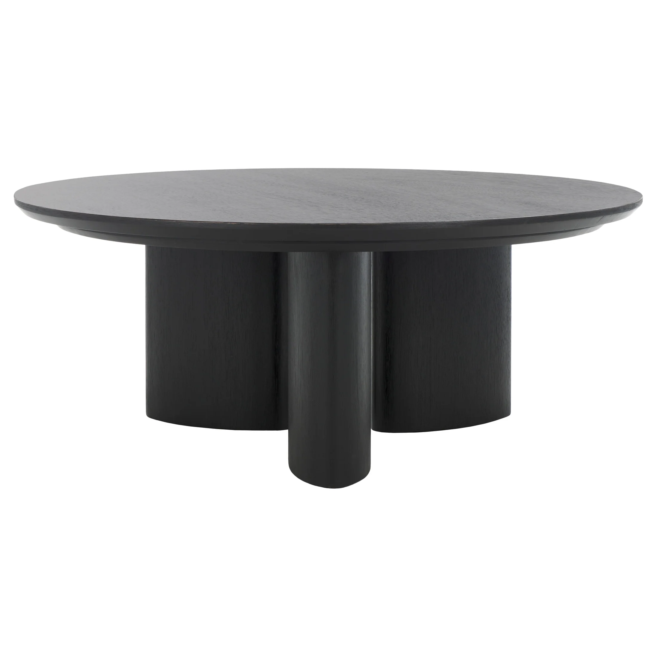 SAFAVIEH Couture Barnard Round Wood Coffee Table - 38W x 38D x 15H