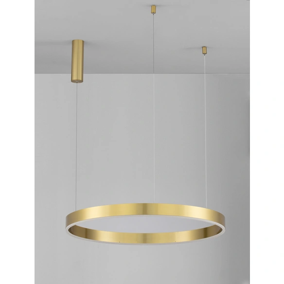 Pendelleuchte »Motif «, LED, 50 W, Höhe: 200 cm, messingfarben/goldfarben