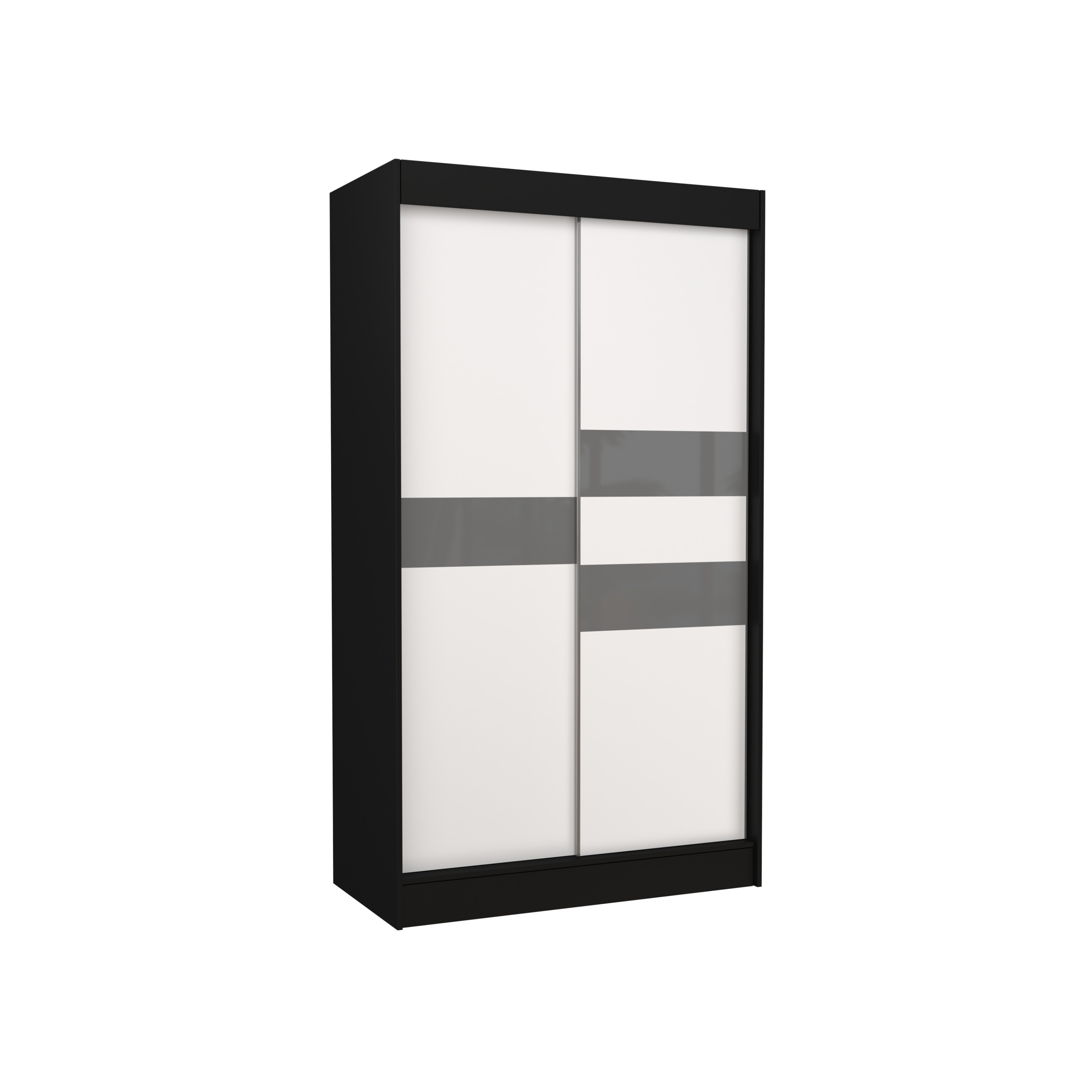 Szafa przesuwna z lacobelem BATIA 120 Black