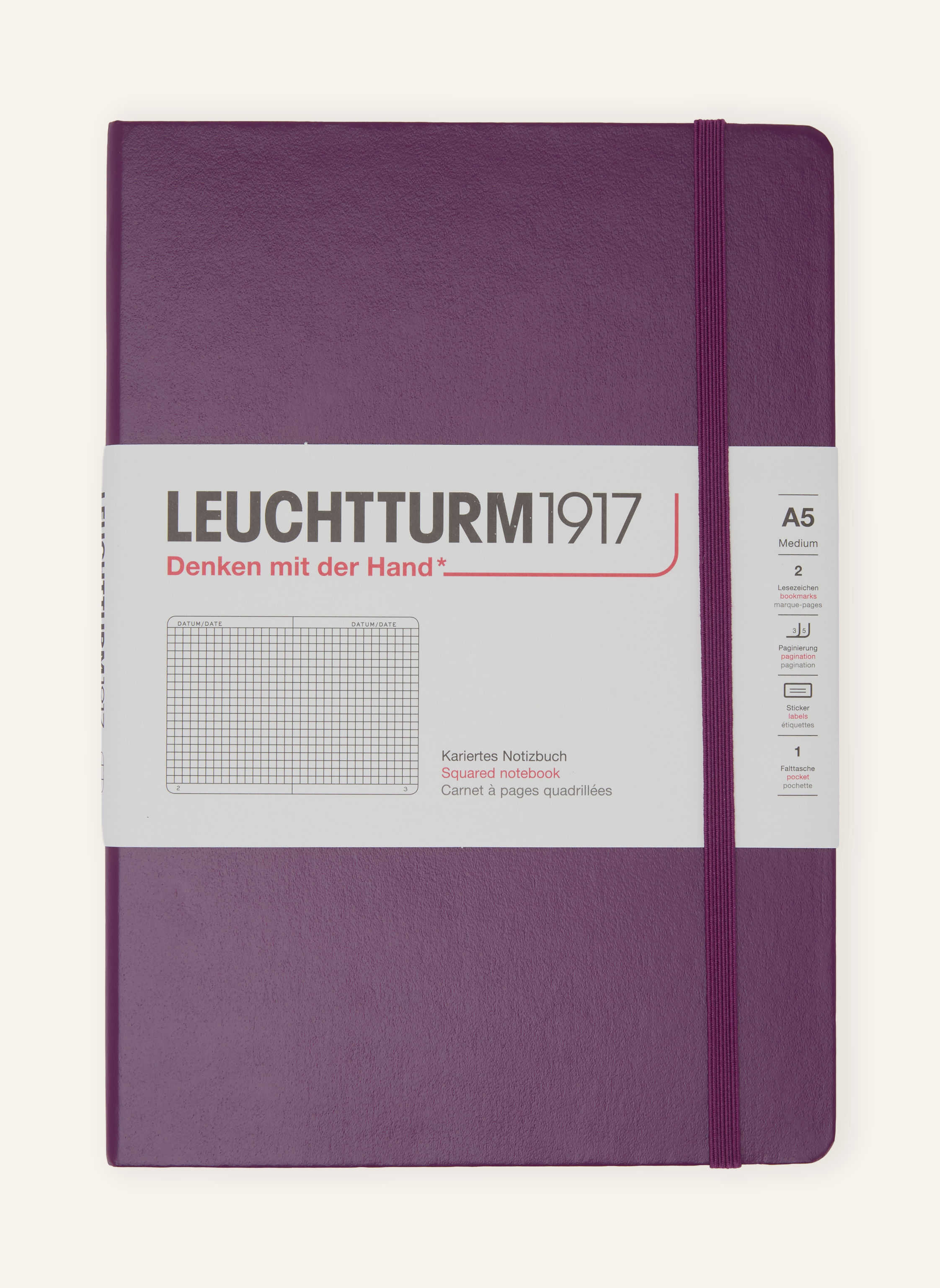 LEUCHTTURM1917 Notizbuch MEDIUM HARDCOVER
