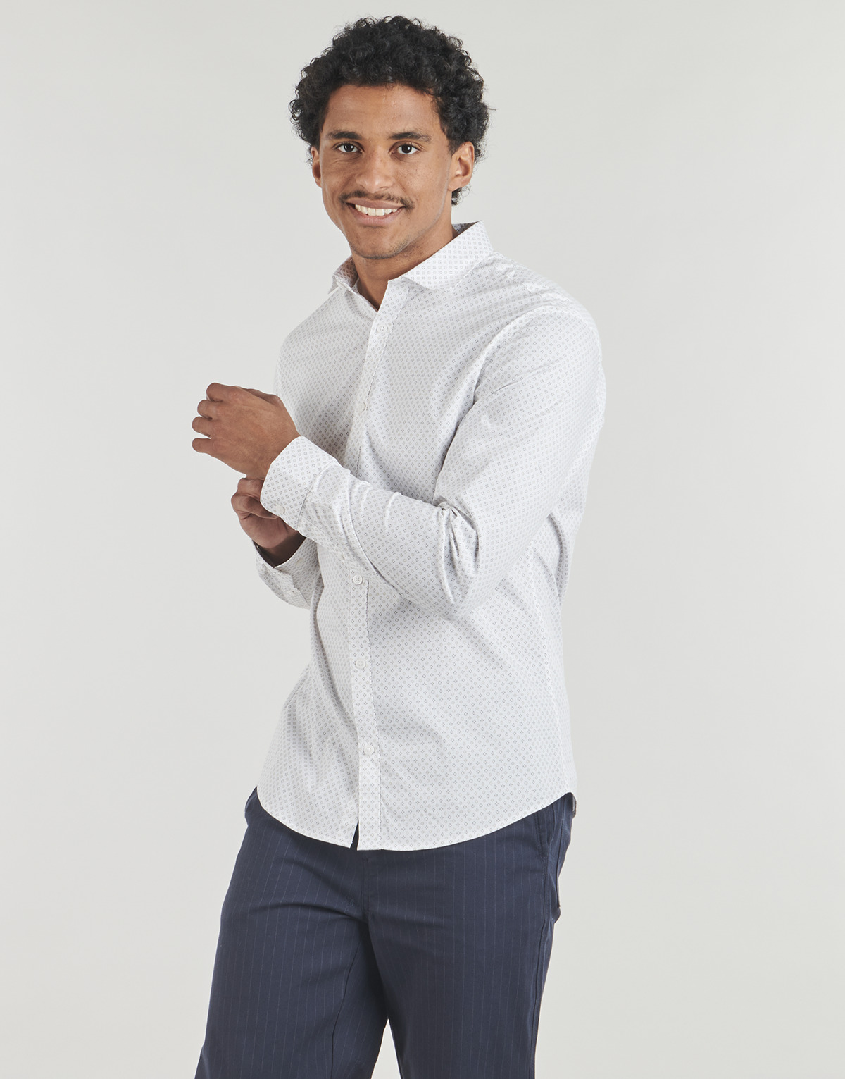 Jack & Jones - JPRBLABLACKPOOL PRINT - White