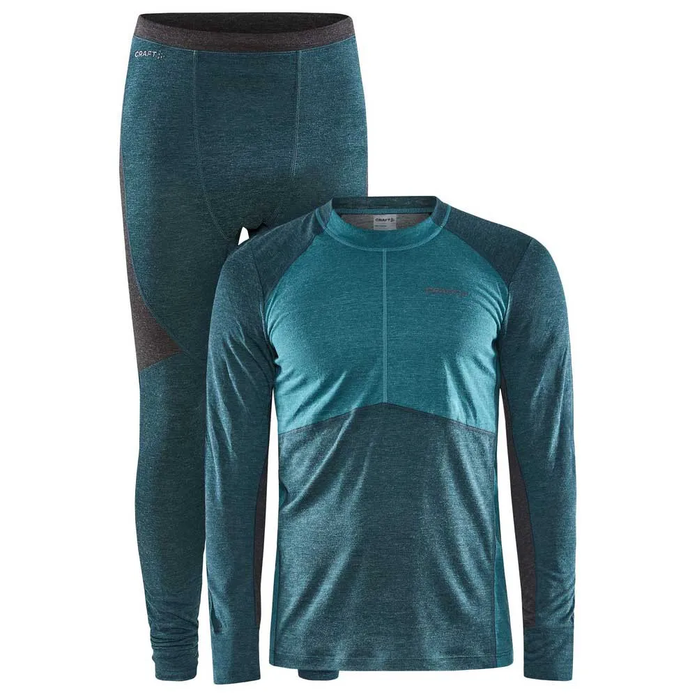 Craft Core Wool Mix long sleeve Base Layer Set refurbished