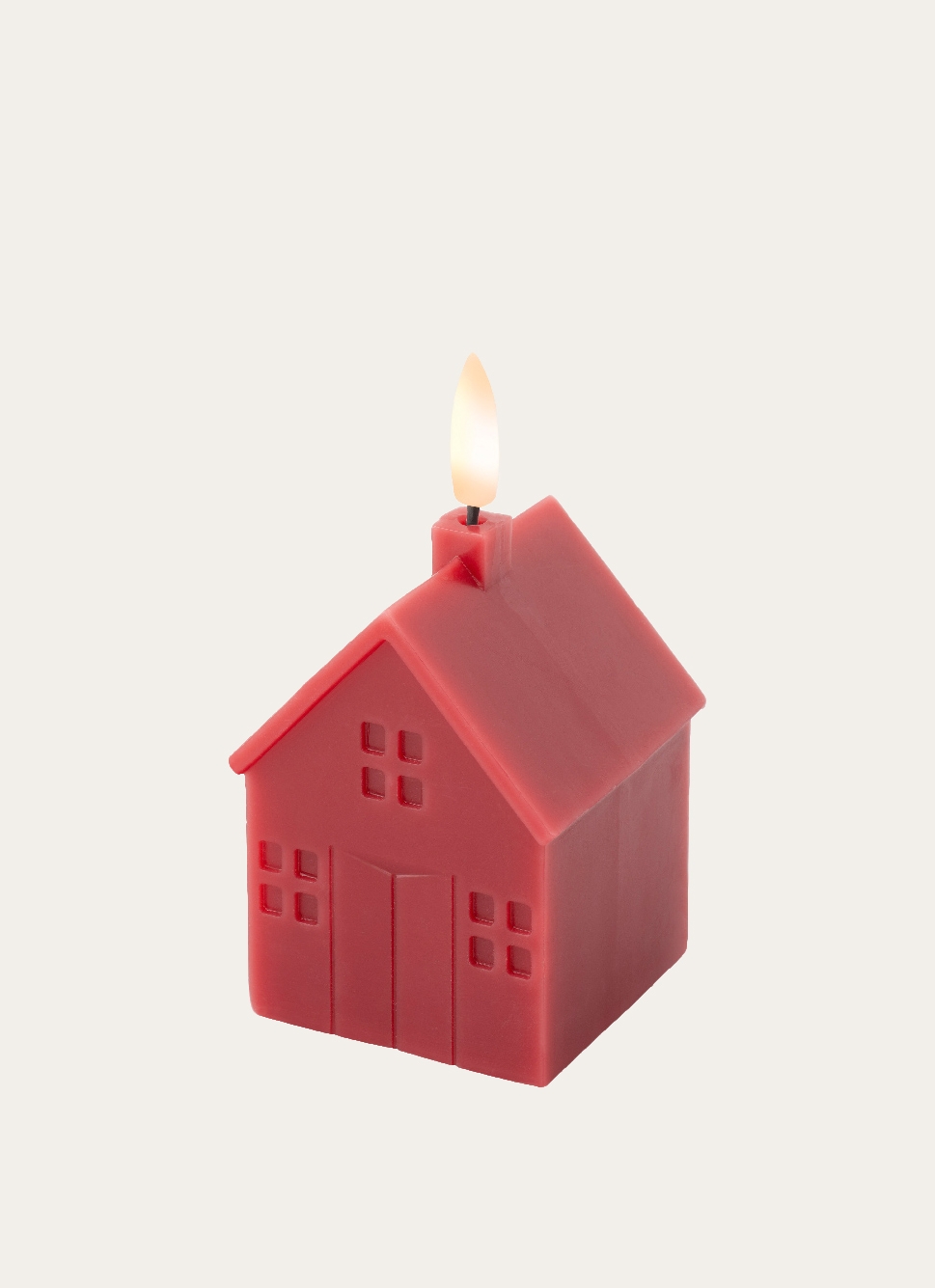 MAISON BOUGIE DE CIRE ROUGE