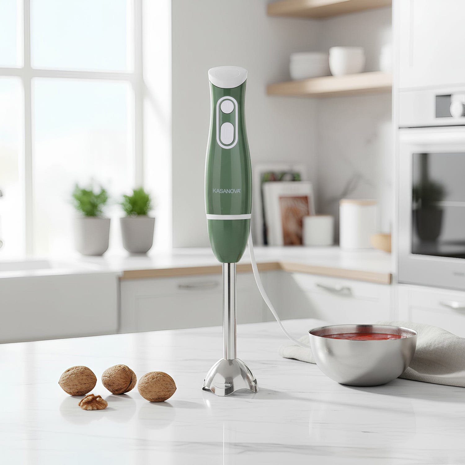 Frullatore a immersione verde 200 W