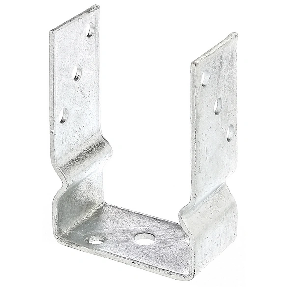 U-Pfostenträger, Rohstahl, BxL: 101 x 150 mm