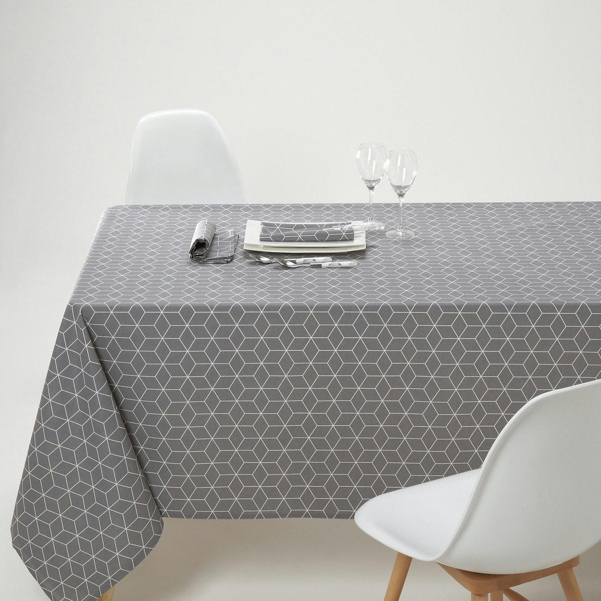 Nappe imprimée polycoton Diamond