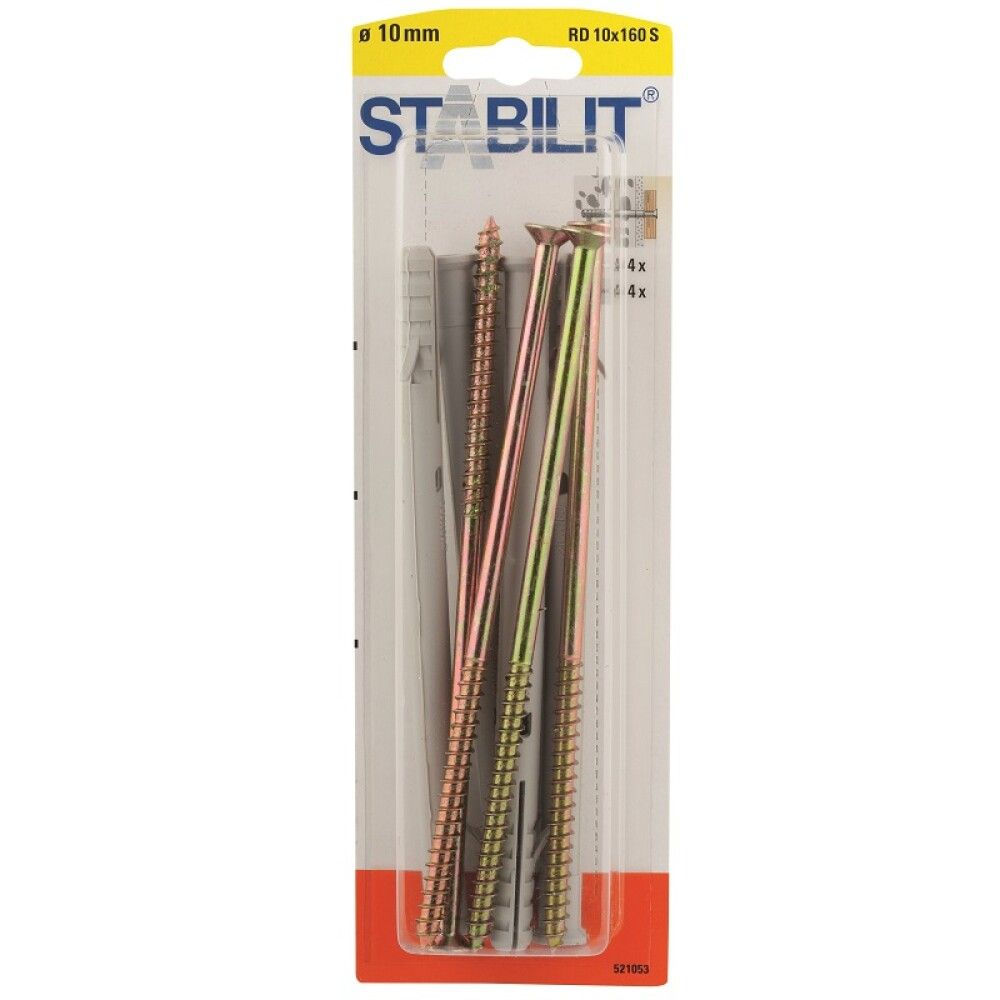 UNIVERSALPLUGG STABILIT 10X160MM 4STK