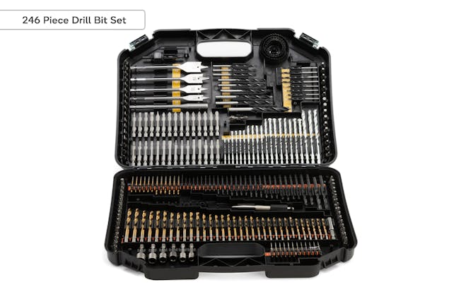 NNEKG 246 Piece Drill Bit Set