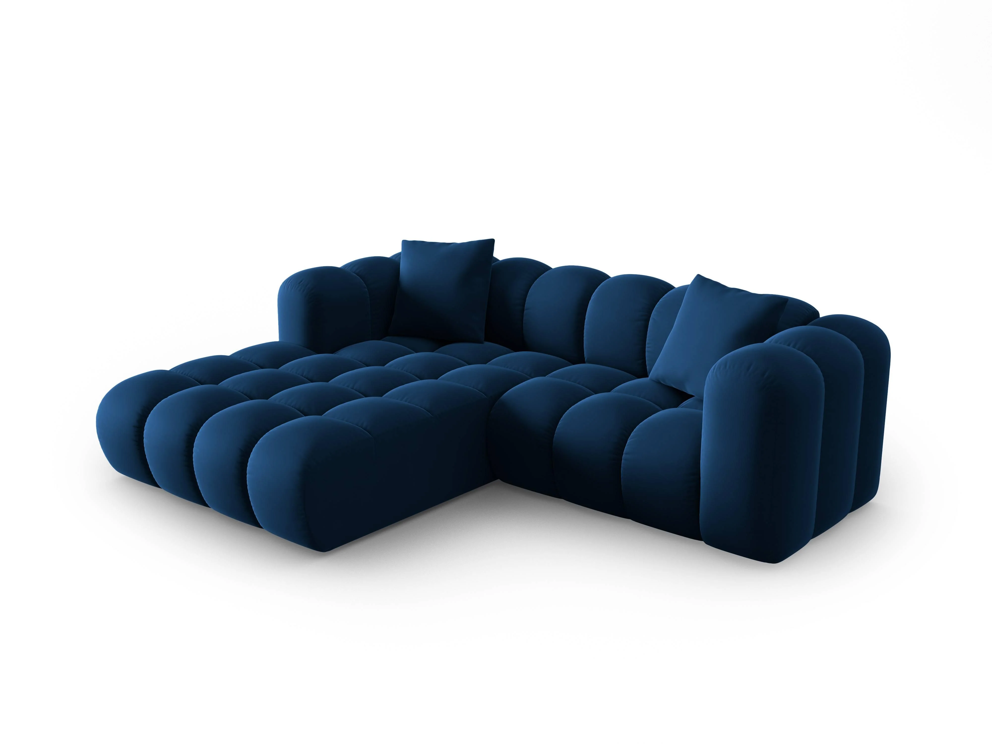 3-zitshoekbank Halley velvet links