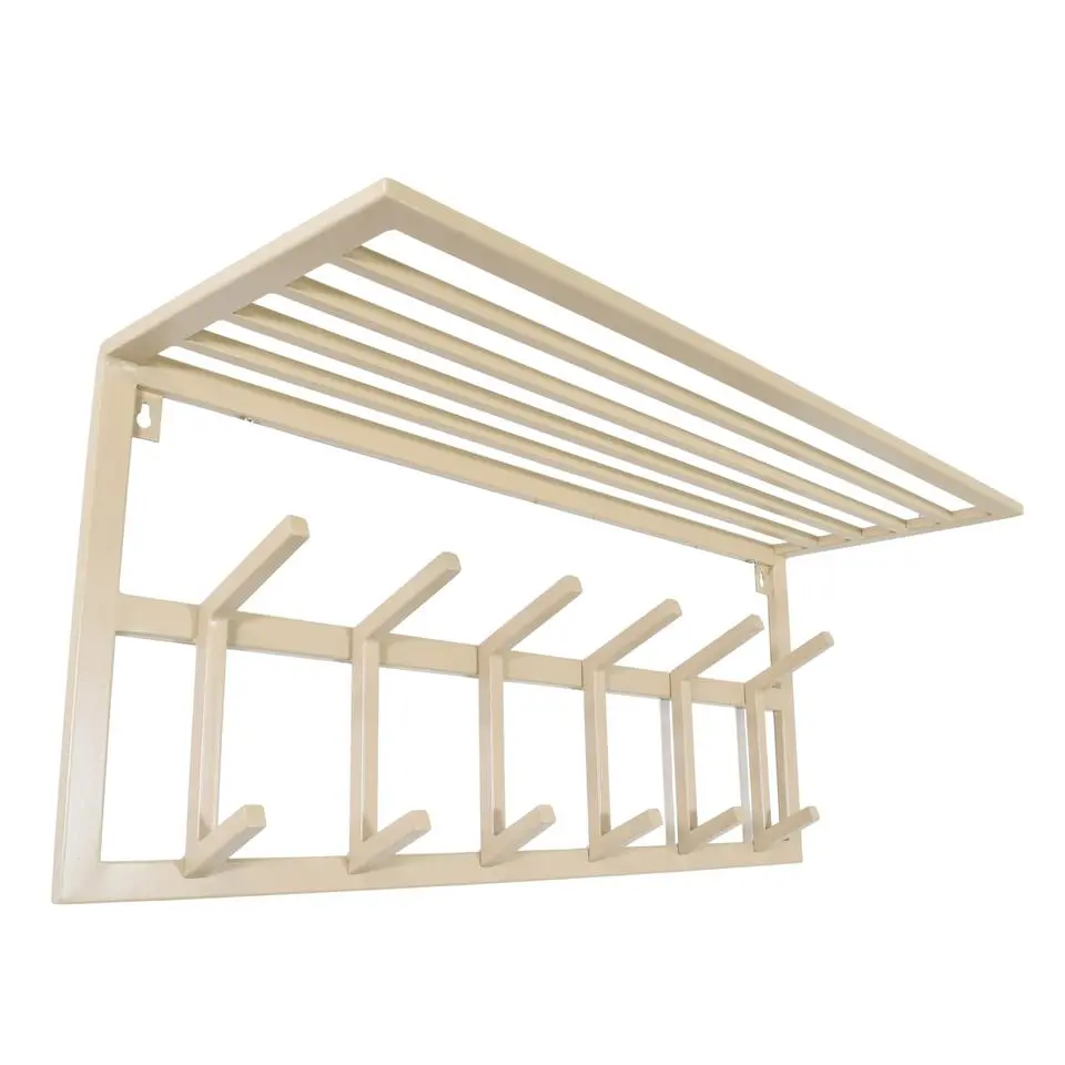 LOFT42 Kapstok Jaimy - Beige �?Metaal �?6 dubbele haken - 80x35x30
