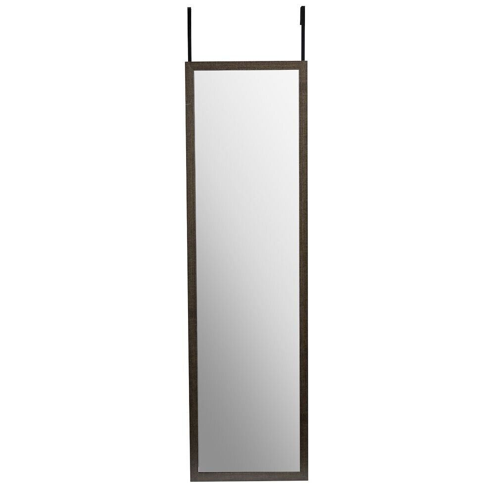 Miroir de porte marron foncé
